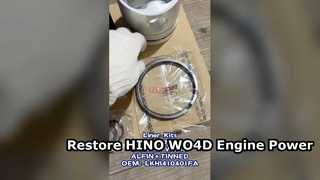 IZUMI LKHI410401FA Motorcilindervoeringsets voor HINO WO4D