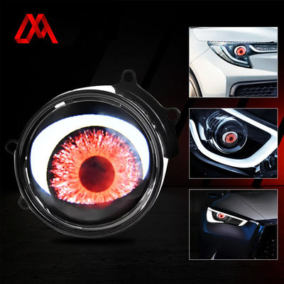 IZUMI Multicolor Demon Eyes 3 Inch LED Projector Auto Accessories For Cars