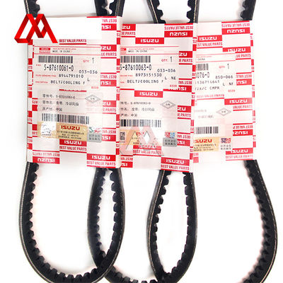 Belt 5-87610061-0 8-94479101-0 5876100610 8944791010 Cooling Fan Belt for ISUZU 4JA1 TFR TFS D-MAX 