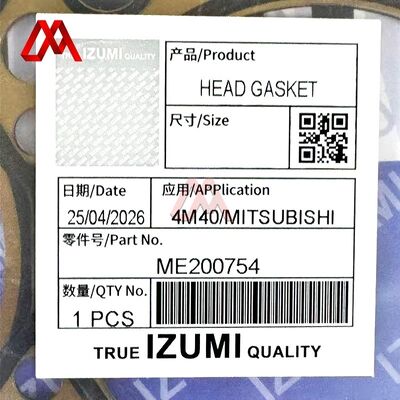 High Quality Cylinder Head Gasket ME200754 For Mitsubishi 4M40 Truck Engine Repair Parts
