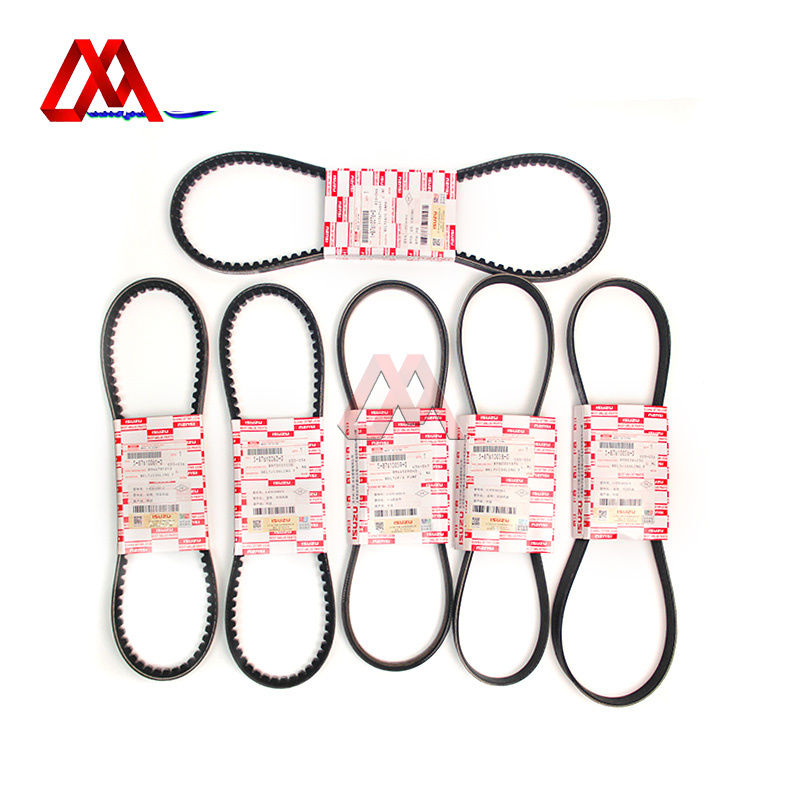Belt 5-87610061-0 8-94479101-0 5876100610 8944791010 Cooling Fan Belt for ISUZU 4JA1 TFR TFS D-MAX 